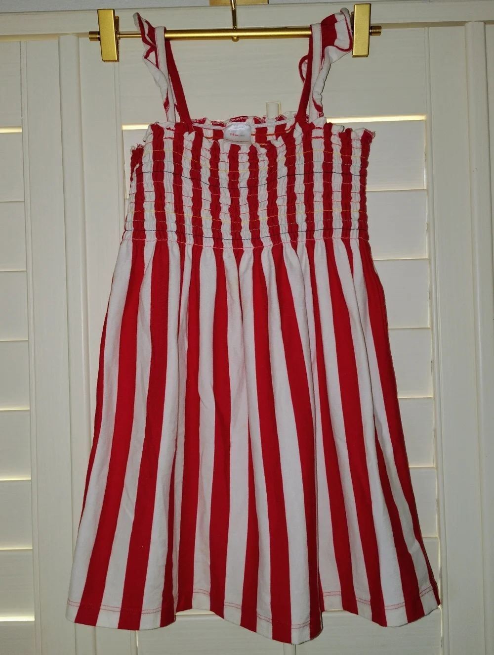 Hannah Anderson Red and White Striped Sundress - Picture 2 of 11